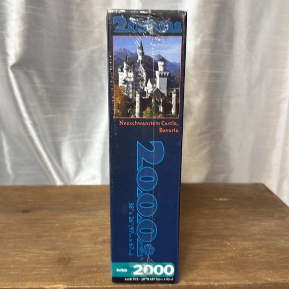 Buffalo Games Sealed Neuschwanstein Castle, Bavaria 2000 Piece Puzzle - Picture 2 of 9